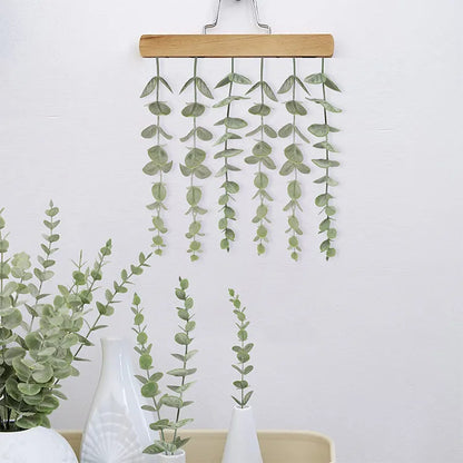 Artificial Green Leaves Branches for Home Garden