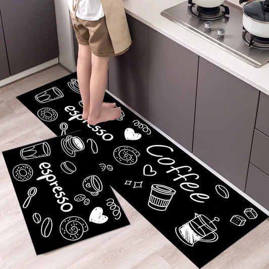 Nordic Chic Long Strip Kitchen Mat