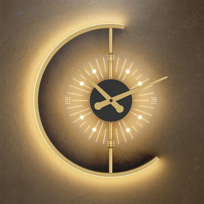 Modern LED Wall Clock Lamps