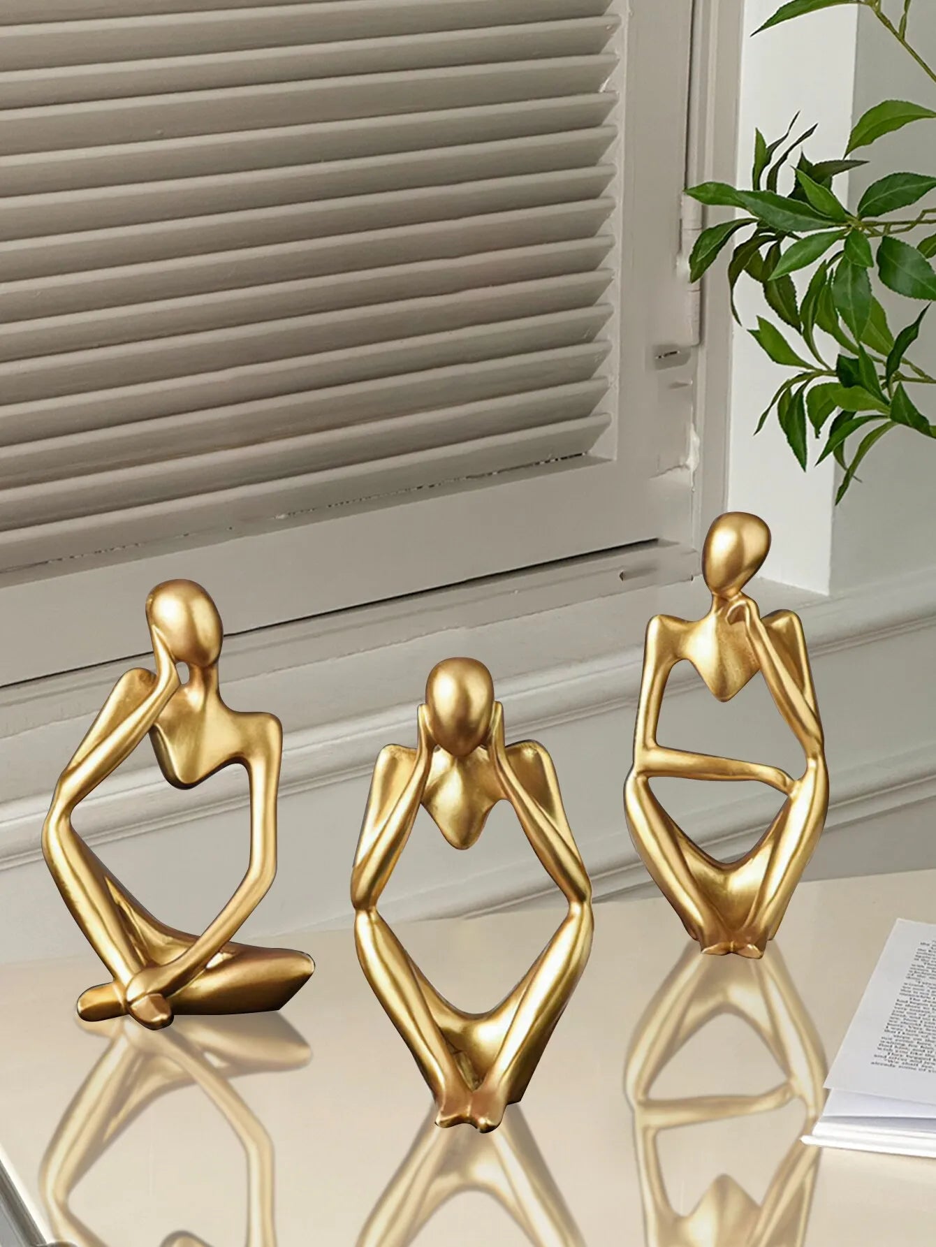 Nordic Light Luxury Figure Ornament