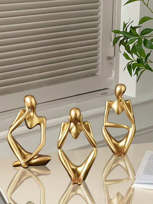 Nordic Light Luxury Figure Ornament