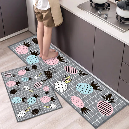 Nordic Chic Long Strip Kitchen Mat