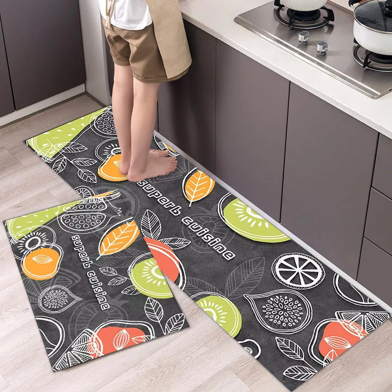 Nordic Chic Long Strip Kitchen Mat